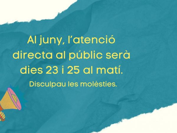 ATENCIÓ AL PÚBLIC