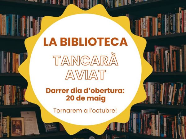 Tancament biblioteca
