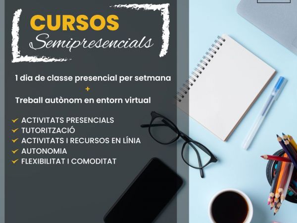 Cursos semipresencials