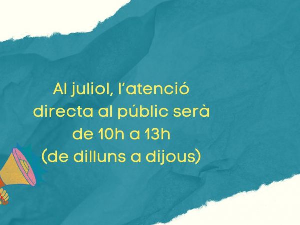 ATENCIÓ AL PÚBLIC
