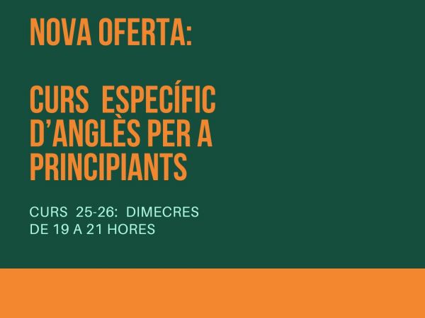 Curs d'anglès per a principiants 